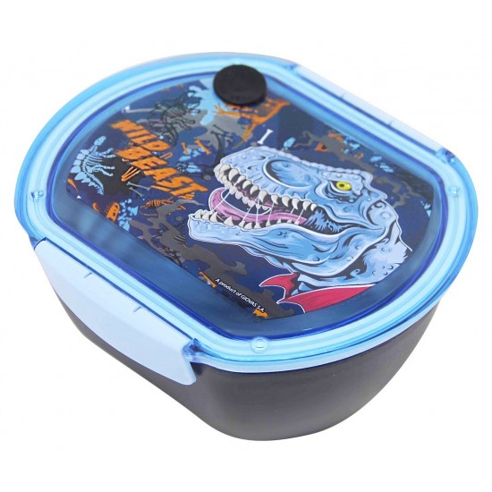 Back Me Up Wild Dino Beast Ανοξείδωτο Παιδικό Δοχείο Φαγητού 0.68lt Πολύχρωμο